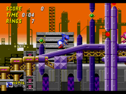 Metal Sonic in Sonic the Hedgehog 2